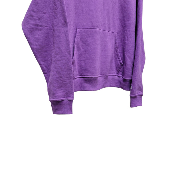 Champion Authentic Women's Purple Hoodie Sweatshirt Size Large - Picture 7 of 9